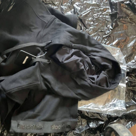 BLACK MILK  REPPIN IT  HOODIE SLEEVELESS  SIZE XL .. UNISEX   RETIRED  NWT - Picture 7 of 15